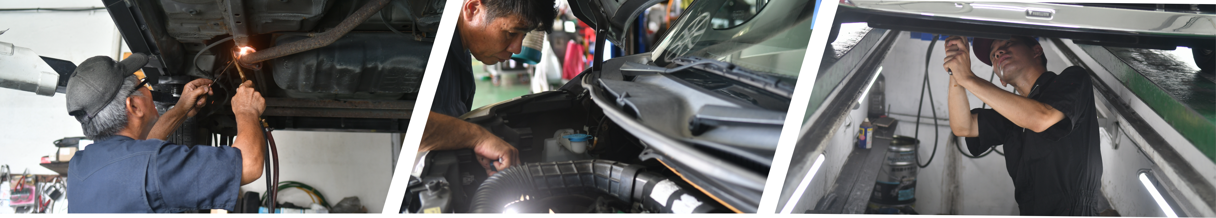 糸村自動車の整備士