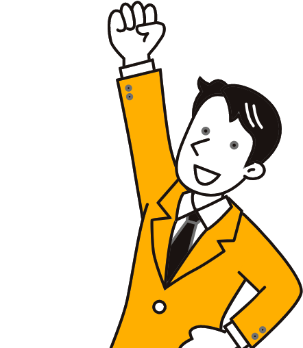 男性スタッフのイラスト