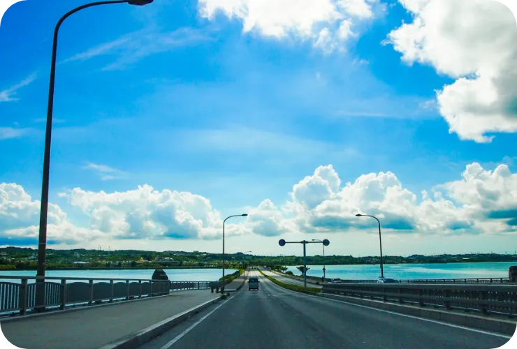 海中道路